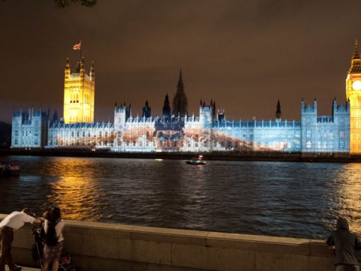 HOUSES OF PARLIAMENT OLYMPIC PROJECTION