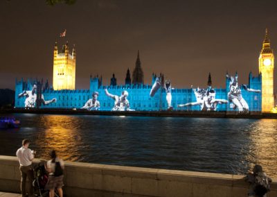 Houses of Parliament Olympic Games 2012 The Projection Studio 4