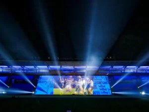 Public Engaging Projection mapping by The Projection Studio